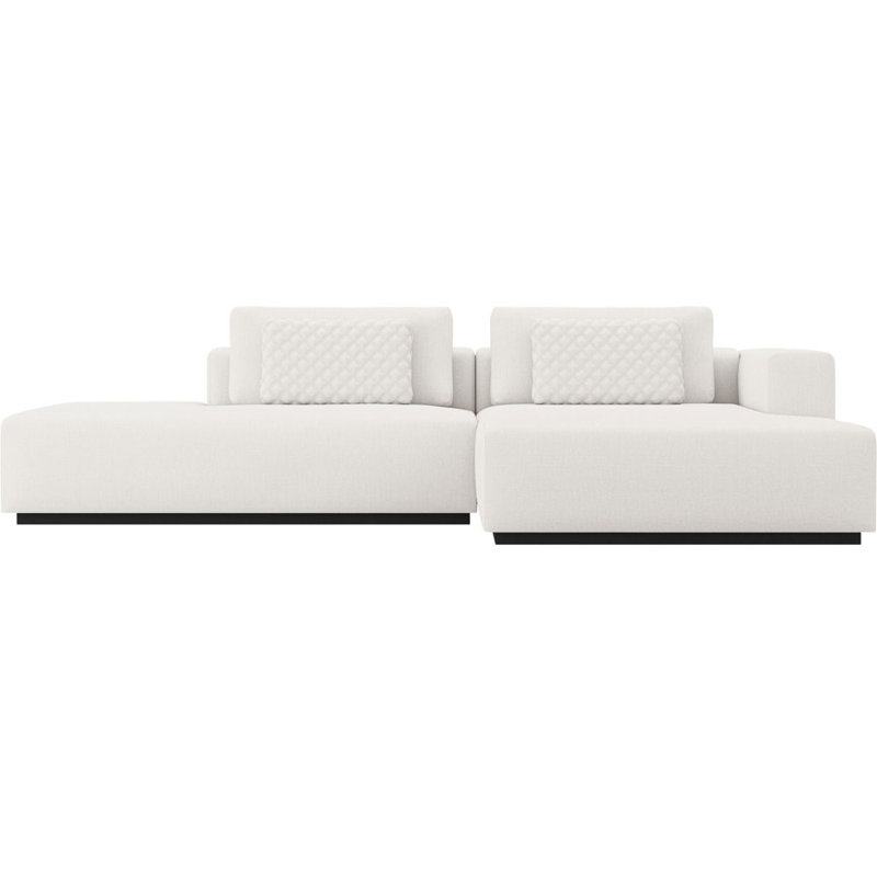Spruce Modular Sectional, Right Hand Facing, 31" H x 124" W x 72" D