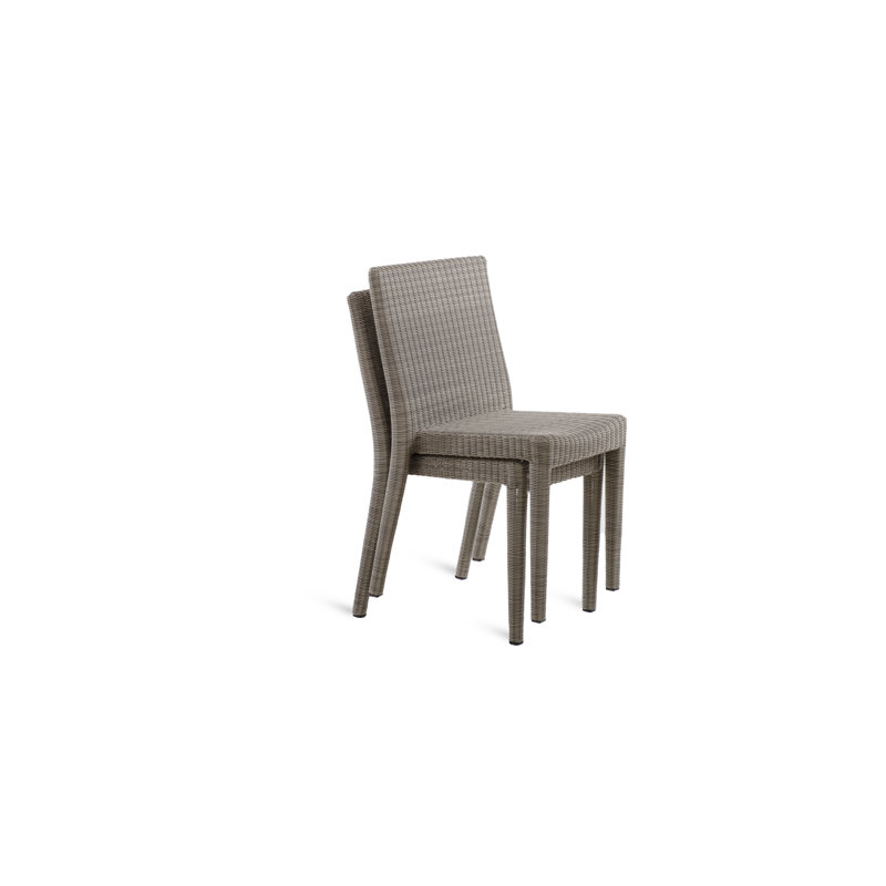 SUNSTRIPE Wicker Outdoor Lounge Chair