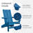 Ratcliff All-Weather HDPE Adirondack Chair-659335431