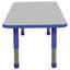 Table rectangulaire d'activités en T avec moulures totales réglables-109512145-109512144-109512148