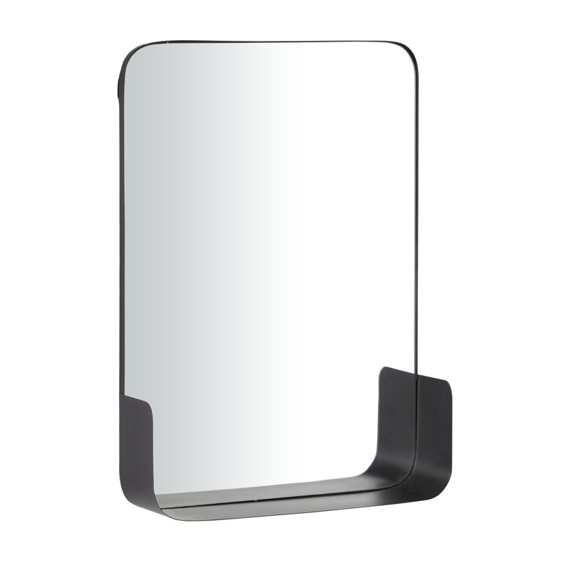 Miroir décoratif Ember, Noir