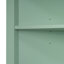Armoire haute triangulaire avec 3 tiroirs et tablettes réglables pour la salle de bain, la cuisine ou le salon, panneau de fibres à densité moyenne avec finition peinte (ancien sku: WF306469AAG)-108157420