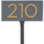 Floating 1-Line Lawn Address Sign-1599625648-1599621190-1599625382