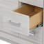 Meuble-lavabo double 60,5 po avec plateau en marbre de culture 60,5 po-1023772175