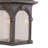 Rahul 13 in. H 1-Light Lava Stone Traditional Outdoor Wall Sconce made of Rust-Resistant Aluminum, Clear Seeded Glass Shade, LED Compatible, Use for Exterior Porch Patio Front Door or Garage-27273989-27273988