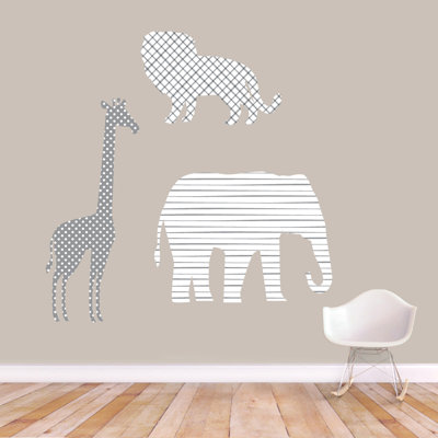 Animals Non-Wall Damaging Wall Decal