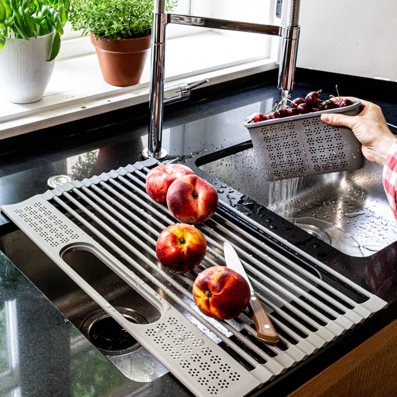Adjustable Over The Sink Dish Rack
