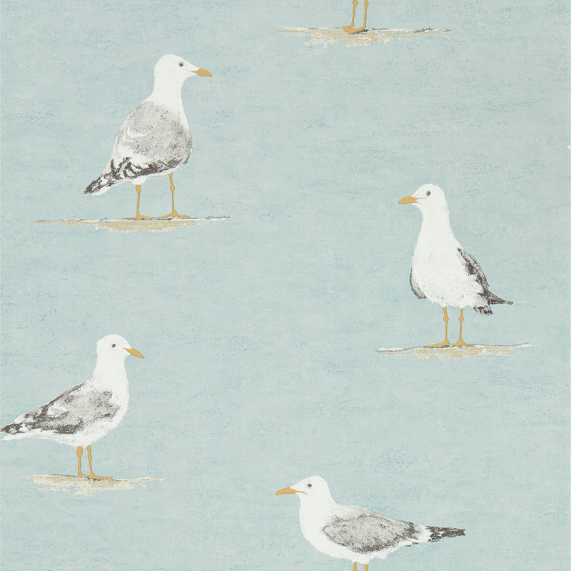 Shore Birds Wallpaper, Sky
