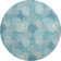 Premium Machine Washable Prisco Teal Rug