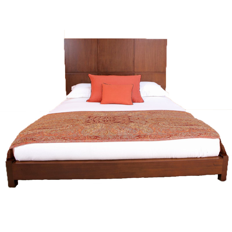 Lit plateforme Jamauri, Espresso, Double