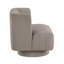 Chaise pivotante moderne rembourrée Comfort Taupe-641982758