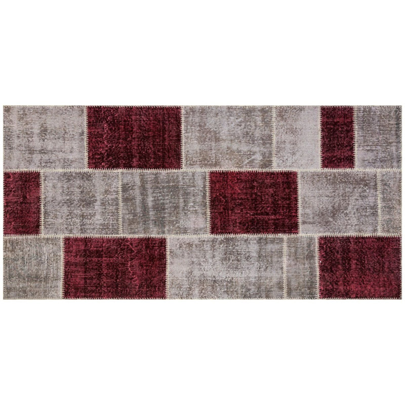 Tapis de couloir brun moderne Modern