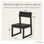 Chaise d'appoint de salle à manger EDGE-66709774