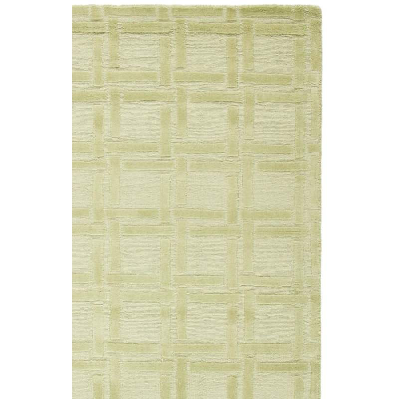 Soukup Hand Loomed Wool Geometric Rug, Runner 2'3" x 8'