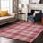 Premium Machine Washable Natoma AMF993 Plaid Rug-1229392582