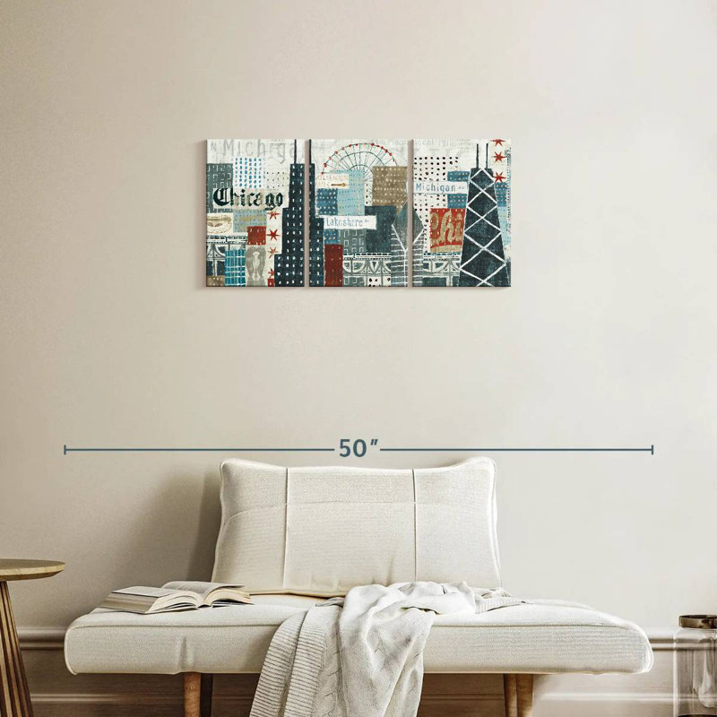 Senne Hey Chicago, H 15 po x l 32 po