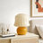 11.4-inch Cream Mushroom Table Lam (e26 3-color Bulb Included)