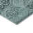 Premium Machine Washable Lisse Teal Rug-1113272316
