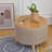 Sauget Solid Wood Single Coffee Table-1640781234