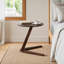 Table de bout ronde en bois massif Healey-240397214