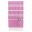 Serviette de plage 100% coton Pestemal Lucky-29965820-29965837