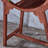 Solid wood shelving floor-to-ceiling flower stand