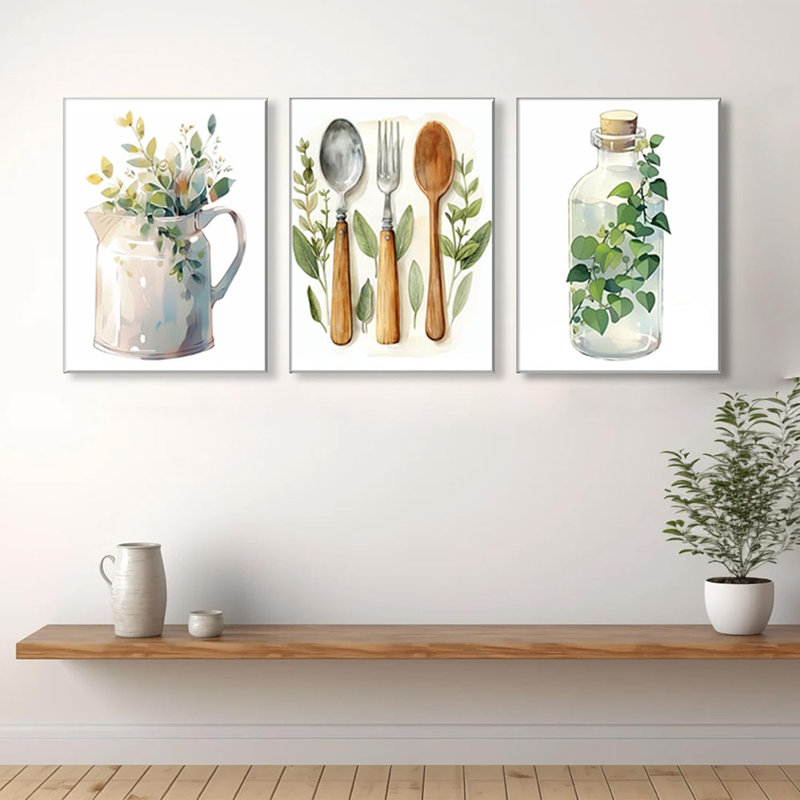 3 Piece Wrapped Canvas Print
