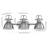Sabrina 3 - Light Dimmable Vanity Light-2033585194