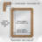Brigita Rope Rectangle Wall Mirror