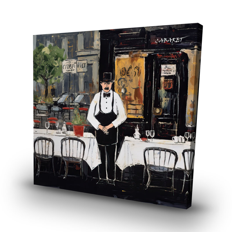 The cabaret - 32"x32" art on canvas