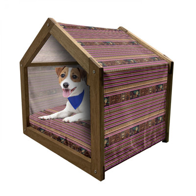 Niche pour chien en bois