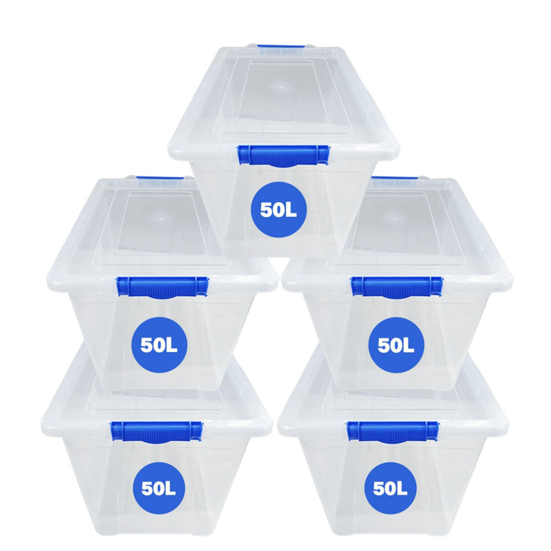 E Cairns Plastic File Box Set