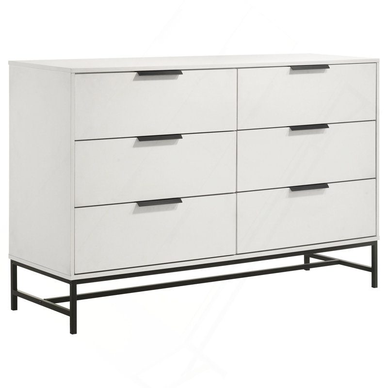 Commode de chambre à 6 tiroirs