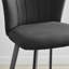 Juni Elegant Breakfast Bar Stool in Deco Style & Luxury Velvet-67863355-67863354