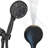 10 Functions Shower Head,detachable Bath Room Shower Head Set, For Low Water Pressure With Extra Long Stainless Steel Hose (black)