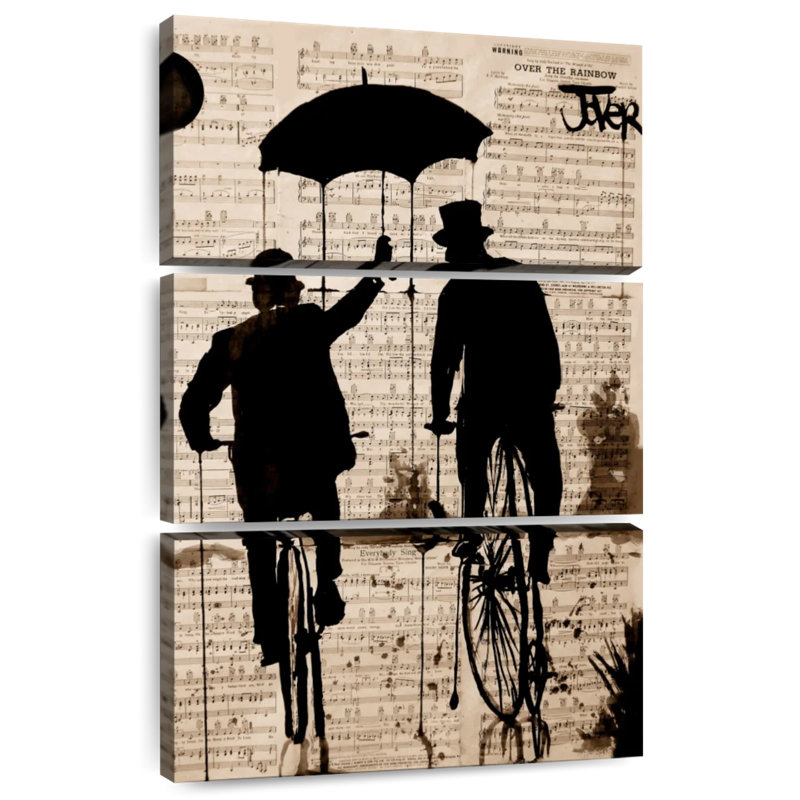 Le parapluie, H 45 po x l 28 po