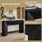 62.99" W Geometric Pedestal Console Table-488851853
