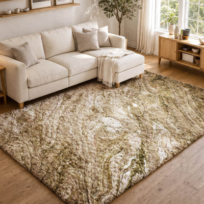 Tapis à poil long de qualité supérieure lavable à la machine ADS640