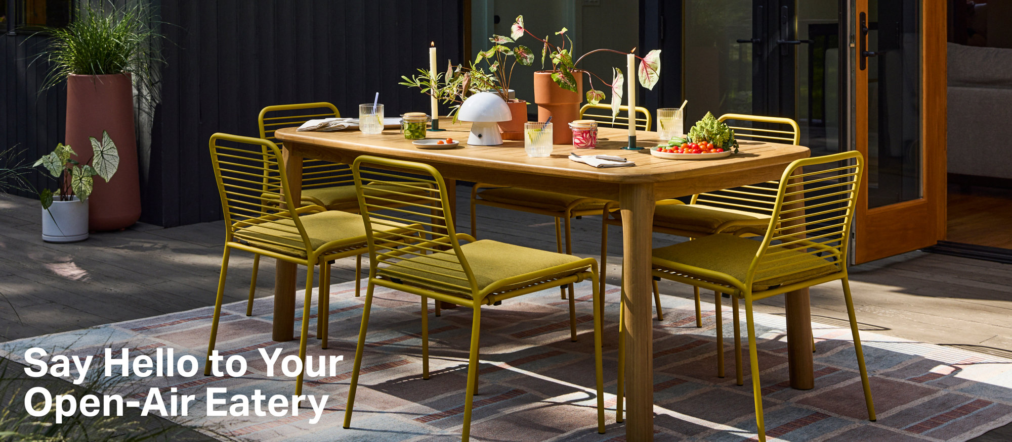Say Hello to Your Open-Air Eatery