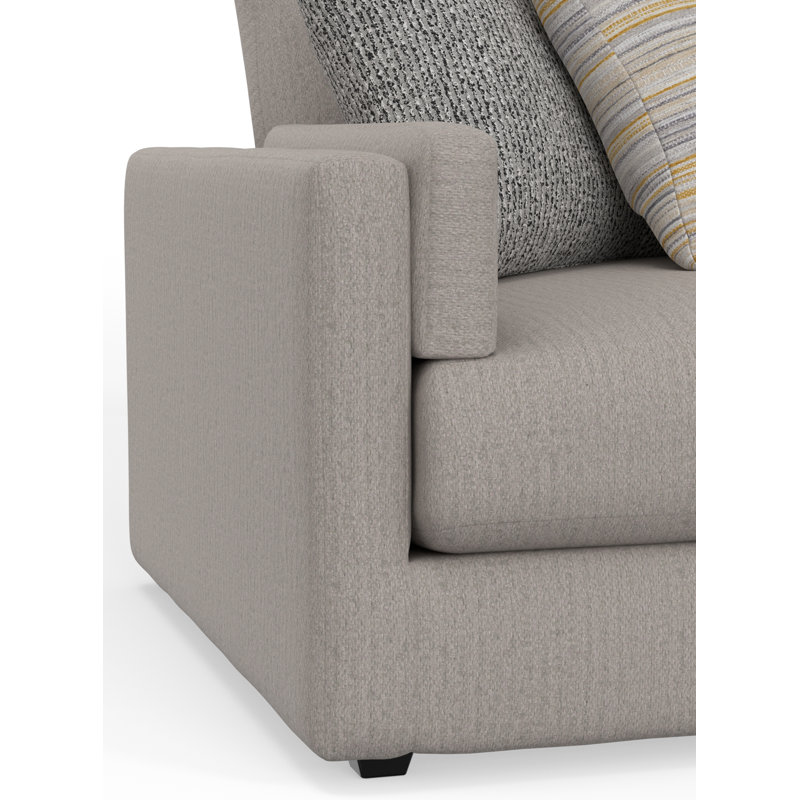Trevor 2-piece Extra Deep Oversized Sofa, Gray