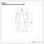 Table d'appoint 15 po Judson-1923366145