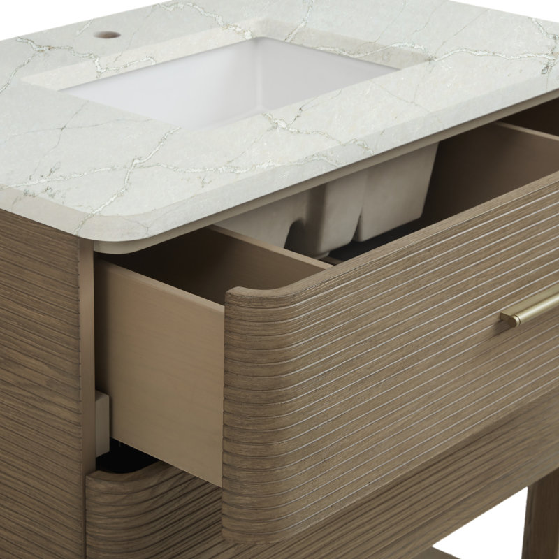 Lucian 48'' W Single Vanity, Victorian Silver