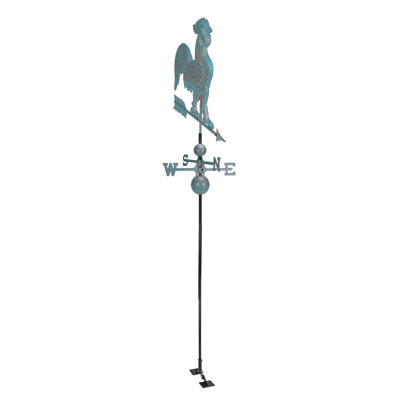 3' Rooster Outdoor Weathervane