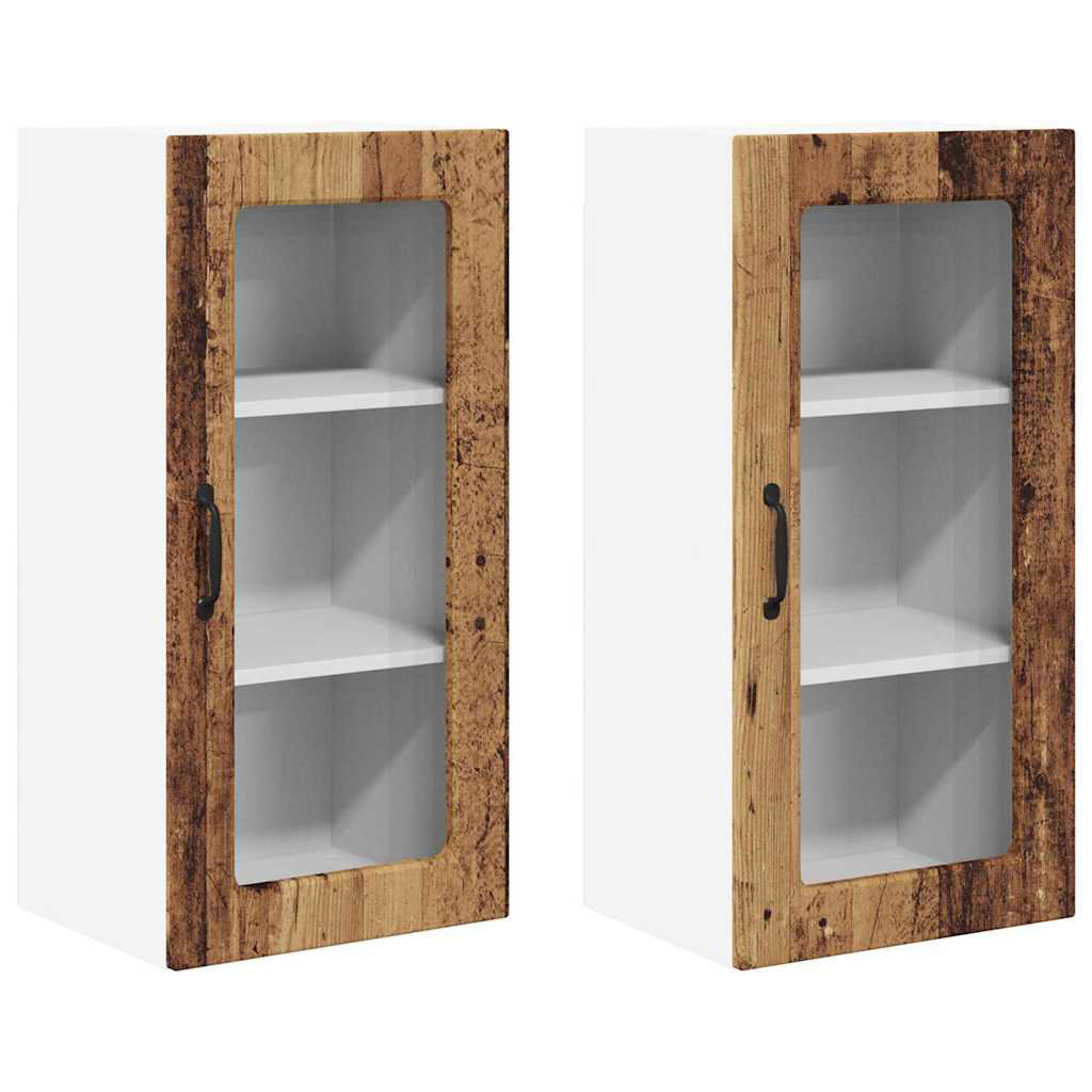 Vidaxl Kitchen Cabinet 2 Pcs Black 40 X 31 X 80 Cm Engineered Wood