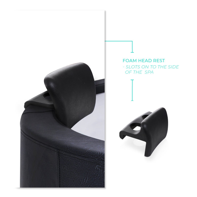 Hot Tub Accessories Spa Hot Tub Head Rest & Drink Holder For Osaka Foam Rigid Spa