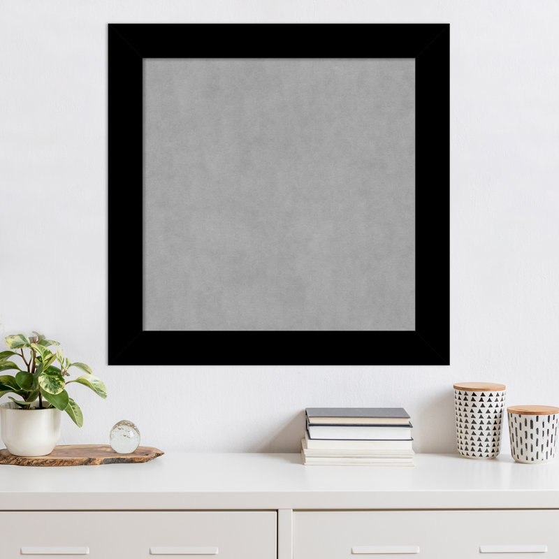 Tableau magnétique magnétique en métal, 29" H x 29" W