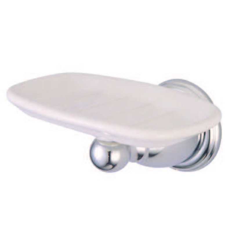 Soap Dish, Polished Chrome
