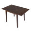 Ensemble de salle à manger 3 pièces à abattants avec 2 chaises rembourrées-1352048065-1352048061
