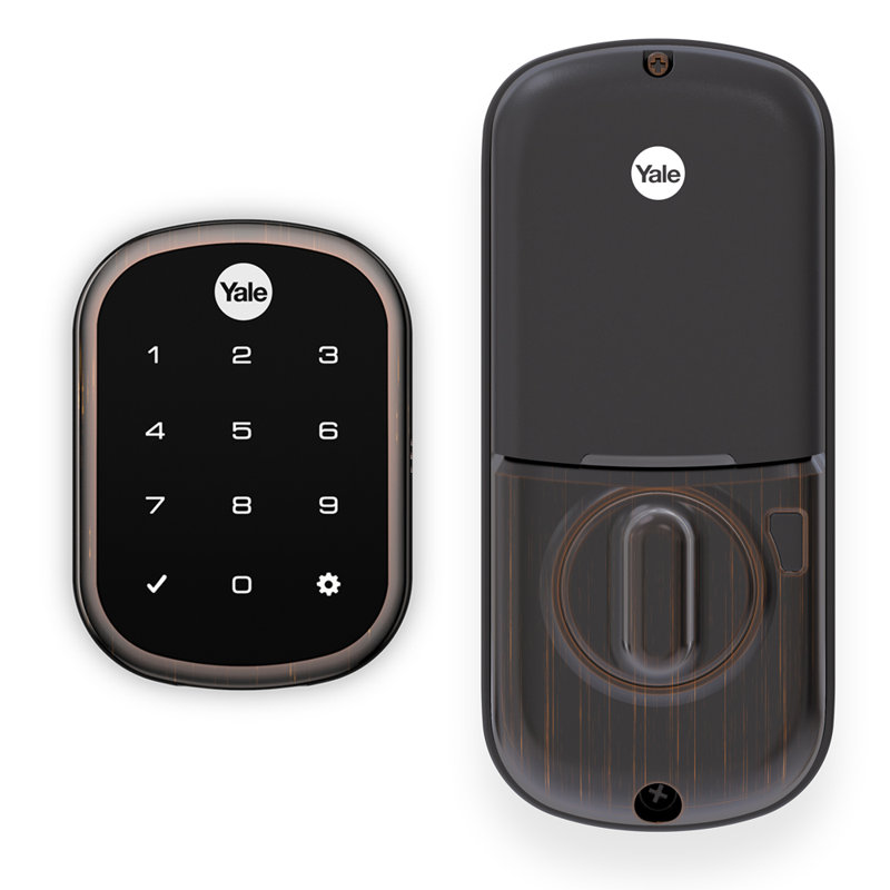 Assure Lock SL Key-Free Touchscreen Deadbolt with Z-Wave, Oil Rubbed Bronze