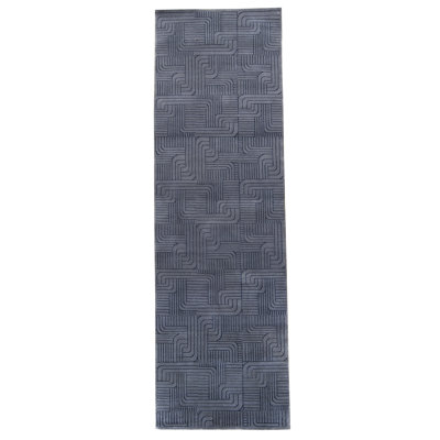 Meandros Area Rug in Navy